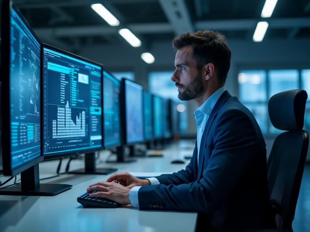 Expert cybersécurité analysant les menaces