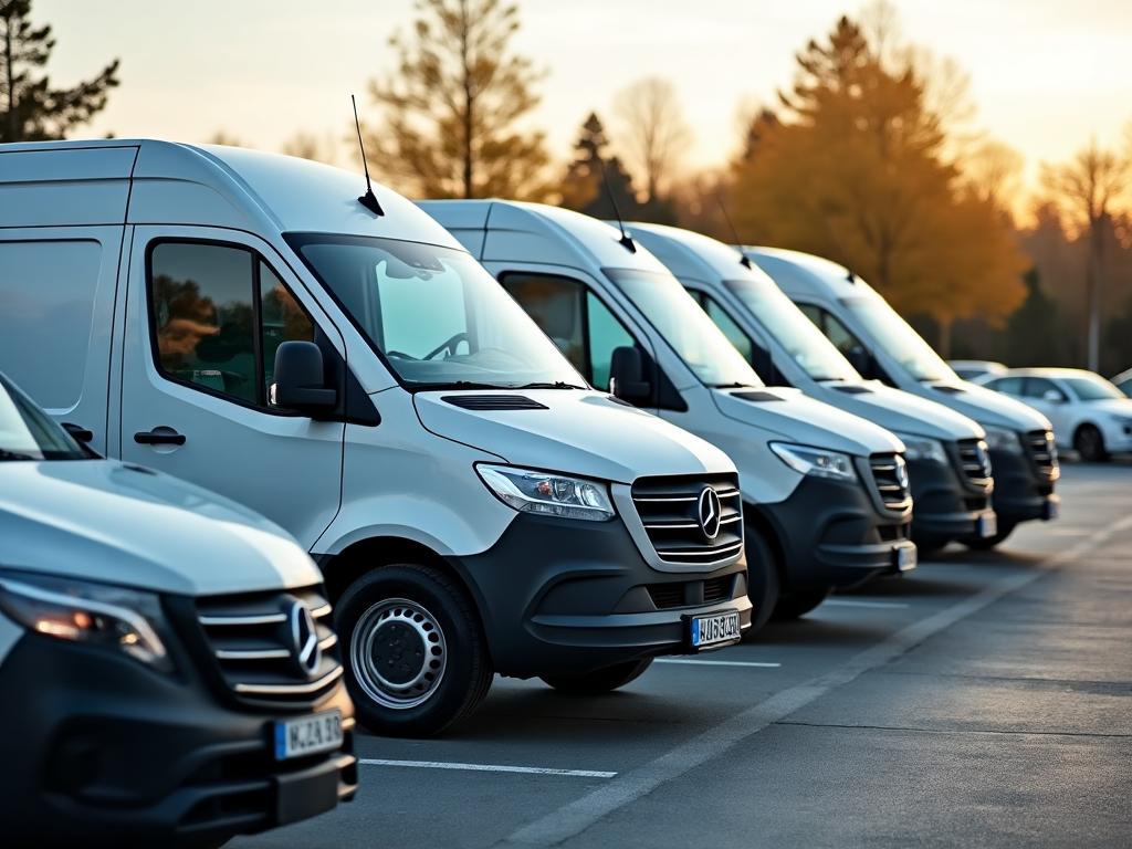 Parc de véhicules d'entreprise